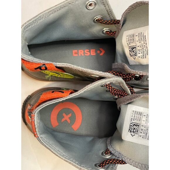 Converse All Star Chuck Taylor shoes mens 5 womens 7 CX high pull A02036C gray main image 12
